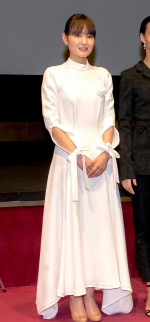 映画『キャッツ』囲み取材に登場した葵わかな