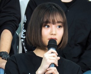 いのうえ歌舞伎『偽義経冥界歌』記者会見に登場した藤原さくら