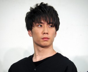 いのうえ歌舞伎『偽義経冥界歌』記者会見に登場した早乙女友貴