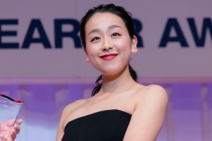 日本ジュエリー ベストドレッサー賞 表彰式に登場した浅田真央
