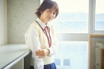 ドラマ『女子高生の無駄づかい』岡田結実インタビューカット