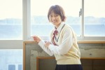 ドラマ『女子高生の無駄づかい』岡田結実インタビューカット