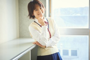 ドラマ『女子高生の無駄づかい』岡田結実インタビューカット