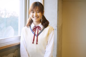 ドラマ『女子高生の無駄づかい』恒松祐里インタビューカット