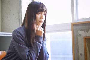 ドラマ『女子高生の無駄づかい』中村ゆりかインタビューカット