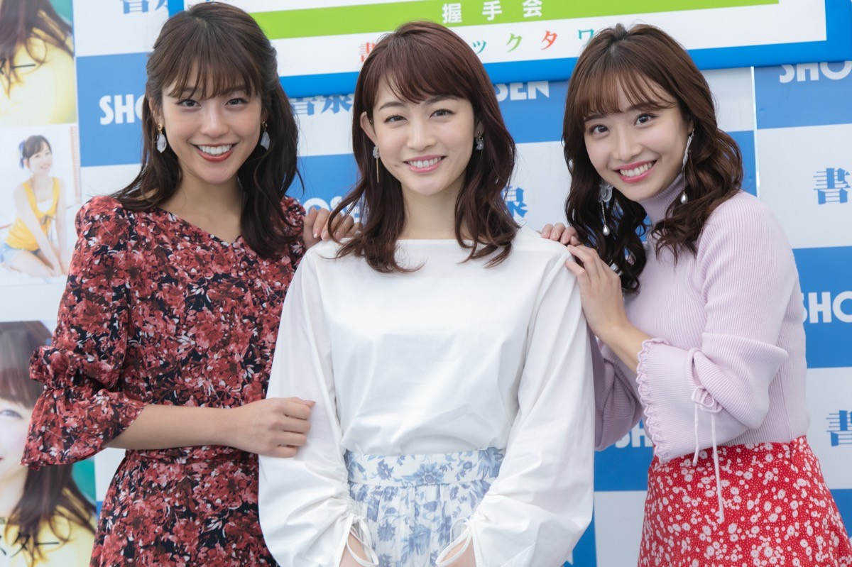 岡副麻希「下着の替えが大変でした」プールでの撮影秘話　新井恵理那は「毛をそりました」