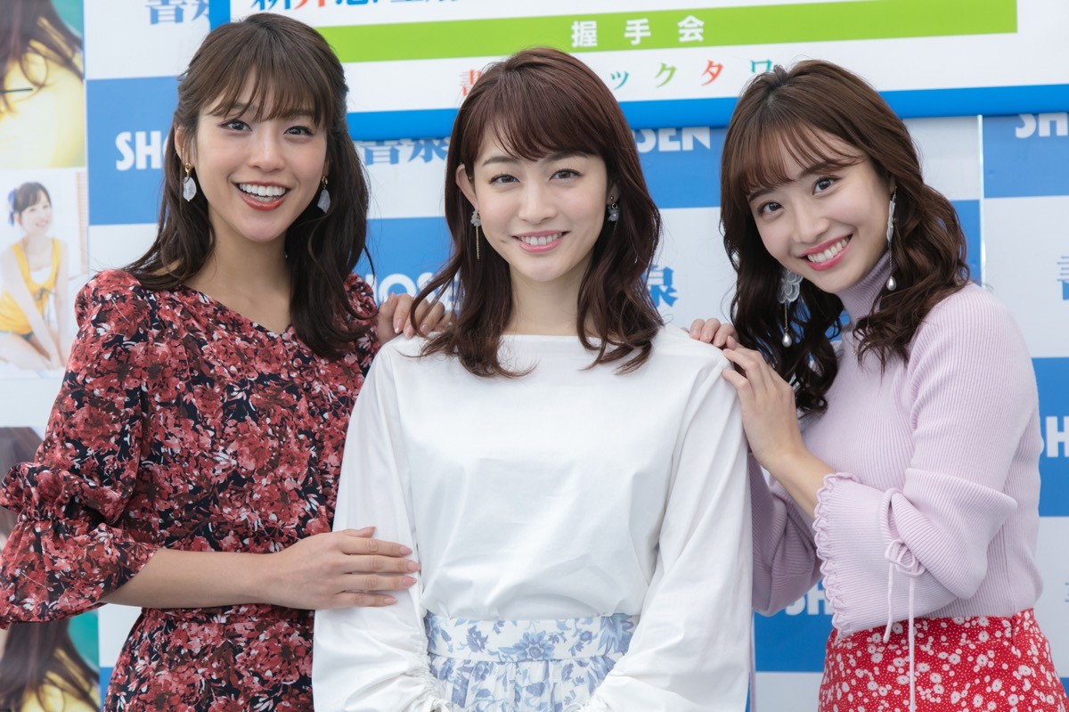 岡副麻希「下着の替えが大変でした」プールでの撮影秘話　新井恵理那は「毛をそりました」