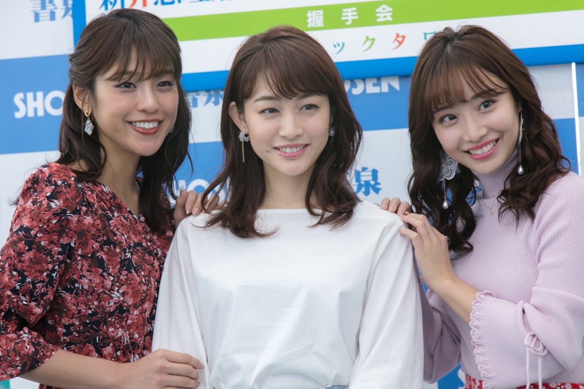 岡副麻希「下着の替えが大変でした」プールでの撮影秘話　新井恵理那は「毛をそりました」