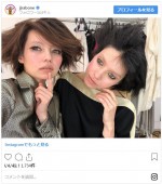 ベッキー＆妹のジェシカ　ド派手なメイクの2ショット ※「ジェシカ・レイボーン」インスタグラム