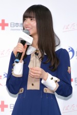 令和2年「はたちの献血」キャンペーン PRイベントに登場した乃木坂46・齋藤飛鳥