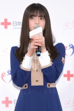 令和2年「はたちの献血」キャンペーン PRイベントに登場した乃木坂46・齋藤飛鳥