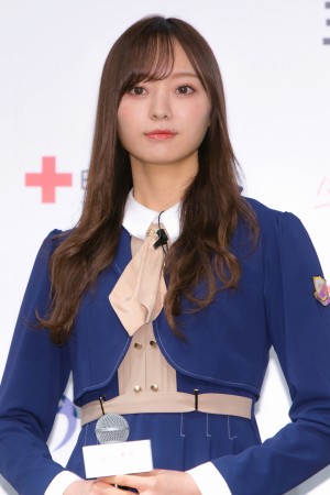 令和2年「はたちの献血」キャンペーン PRイベントに登場した乃木坂46・梅澤美波
