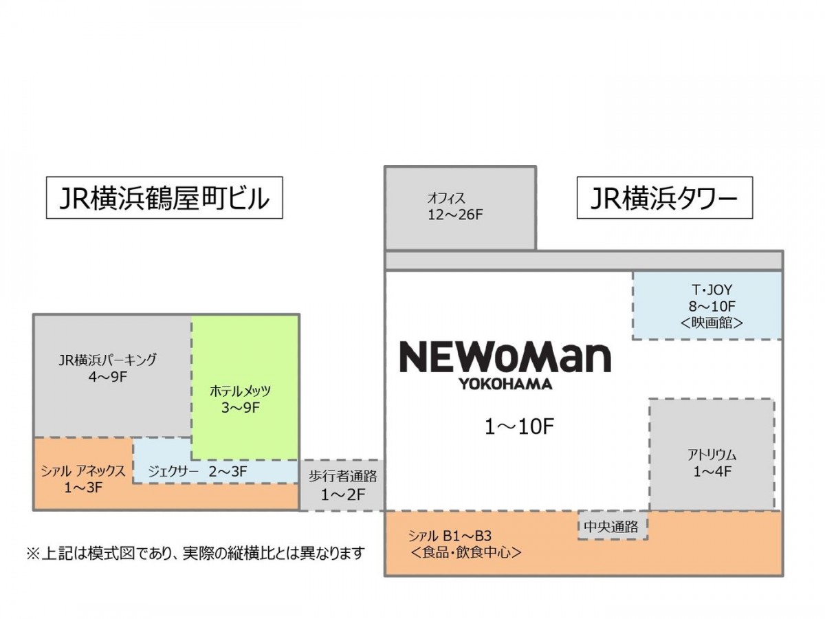 「ニュウマン横浜」JR横浜駅西口に5月開業