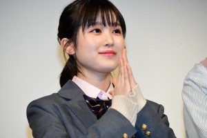 オトナの土ドラ『パパがも一度恋をした』制作発表に登場した福本莉子