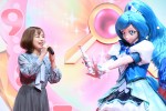 『ヒーリングっど・プリキュア』『映画プリキュアミラクルリープ みんなとの不思議な1日』TV＆映画合同会見に登場した依田菜津