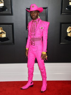 リル・ナズ・X、第62回グラミー賞レッドカーペットに登場