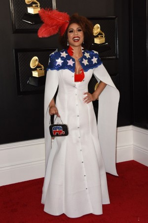 ジョイ・ヴィラ、第62回グラミー賞レッドカーペットに登場