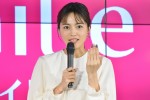 「ネイリー新CM発表会」に登場した川口春奈