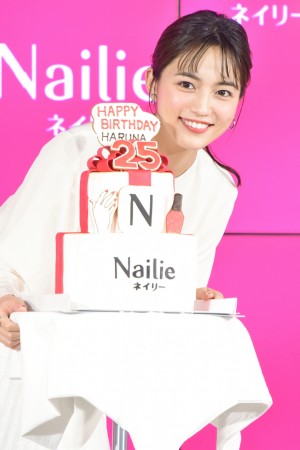 「ネイリー新CM発表会」に登場した川口春奈