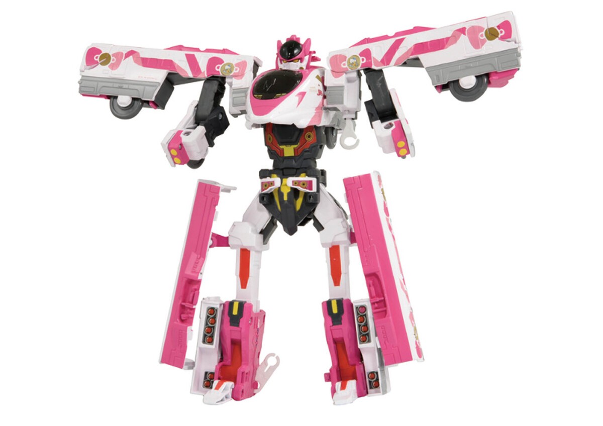 全長は“リンゴ積載トラック５台分”「シンカリオン ハローキティ」登場！