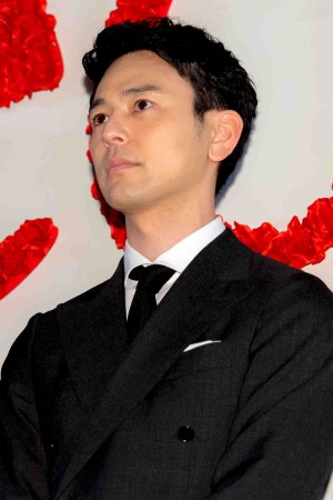 映画『Ｒｅｄ』完成披露舞台あいさつに登場した妻夫木聡