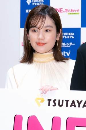 読売テレビドラマ『LINEの答えあわせ～男と女の勘違い～』囲み取材に登場した筧美和子