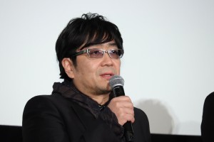 映画『影裏』完成披露試写会に登場した大友啓史監督