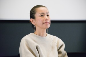 映画『風の電話』トークイベントに登場した渡辺真起子