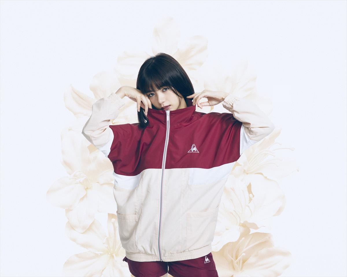 池田エライザ、「ルコックスポルティフ」とコラボ！　ウエアやキャップをプロデュース