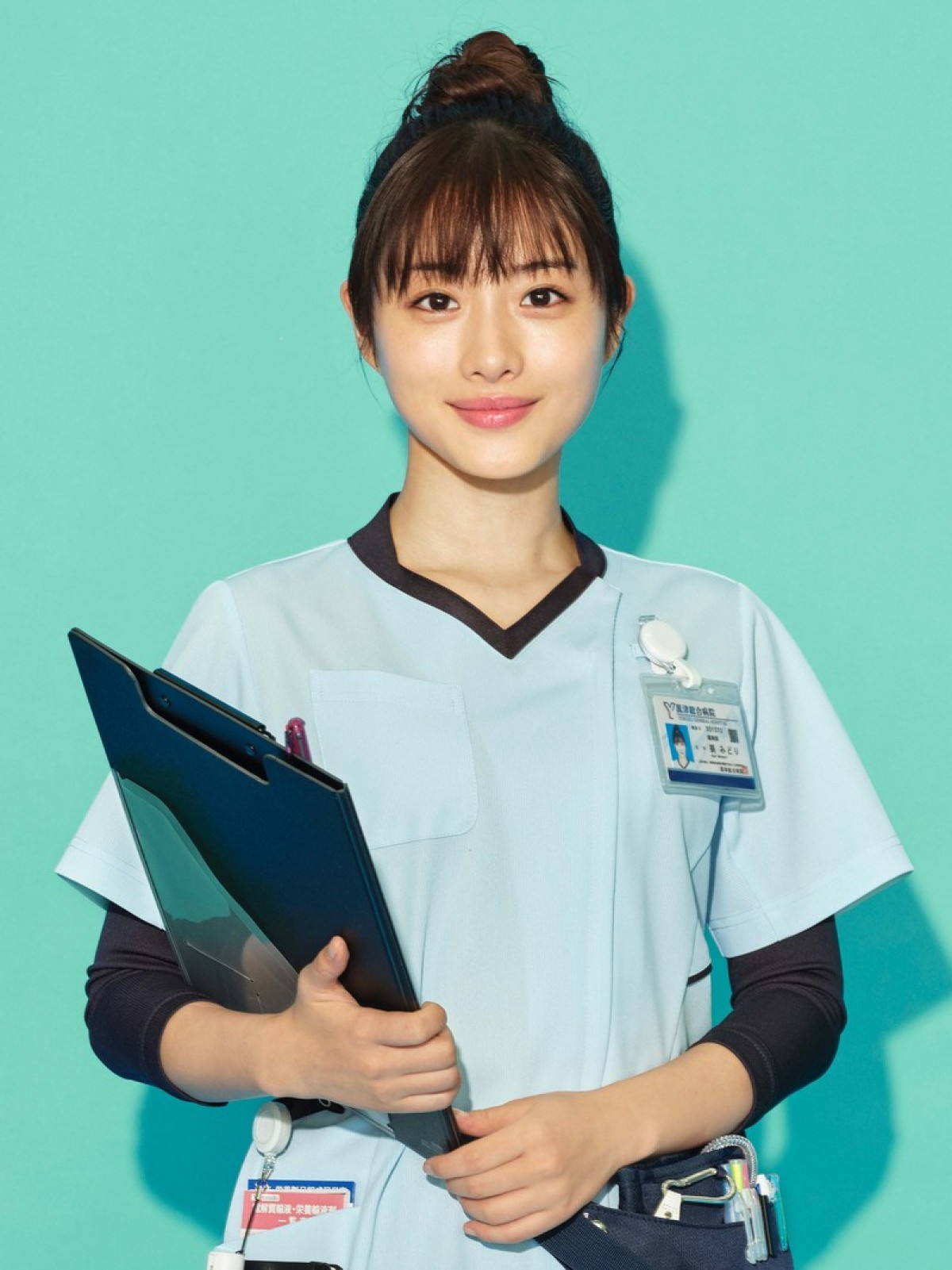 石原さとみ、お団子ヘアの病院薬剤師に　新ドラマ『アンサング・シンデレラ』主演