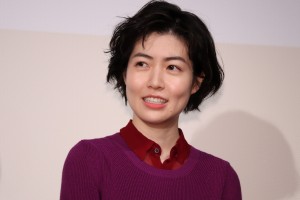 映画『架空OL日記』完成披露試写会に登場したシム・ウンギョン