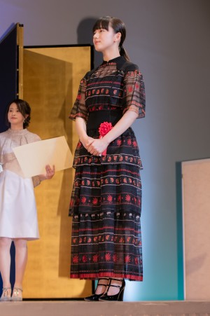 エランドール賞授賞式に登場した清原果耶