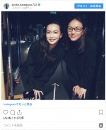 長谷川京子と井川遥、美人ママ2ショット！ ※「長谷川京子」インスタグラム