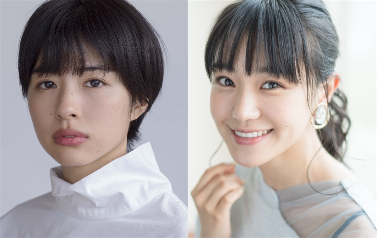映画『君は永遠にそいつらより若い』に出演する(左から)佐久間由衣、奈緒