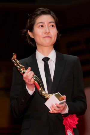 第74回毎日映画コンクールに登場したシム・ウンギョン