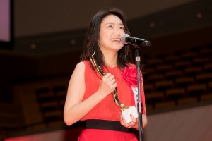 第74回毎日映画コンクールに登場した池脇千鶴