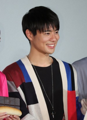 『劇場版 おいしい給食 Final Battle』完成披露舞台あいさつに登場したBOYS AND MEN・辻本達規