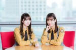 （左から）日向坂46・加藤史帆、佐々木久美