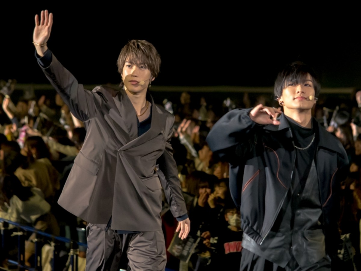 白濱亜嵐、片寄涼太ら『貴族降臨』キャスト集結に大歓声　サプライズでDAIGO登場