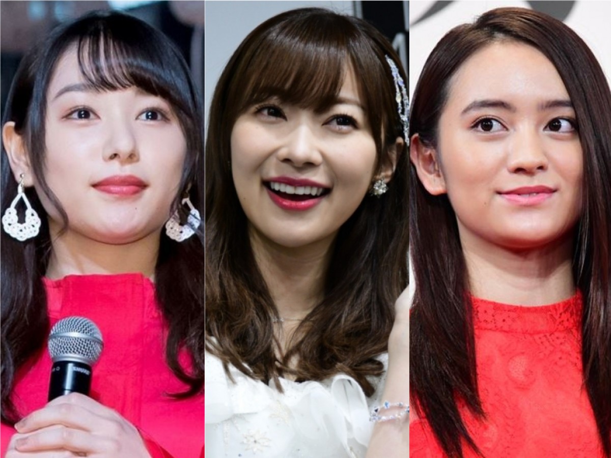 (左から)桜井日奈子、指原莉乃、岡田結実