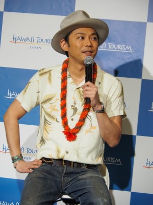 ハワイ州観光局「サーフィン」記者発表会に登場した今井翼