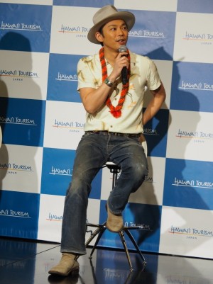 ハワイ州観光局「サーフィン」記者発表会に登場した今井翼
