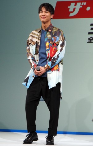映画『ソニック・ザ・ムービー』公開アフレコイベントに登場した中川大志