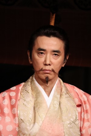 NHK大河ドラマ『麒麟がくる』スタジオ取材会に登場したユースケ・サンタマリア