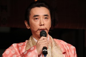 NHK大河ドラマ『麒麟がくる』スタジオ取材会に登場したユースケ・サンタマリア