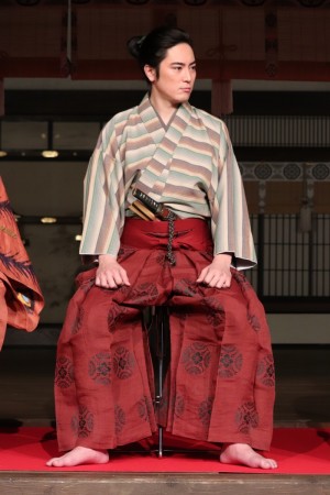 NHK大河ドラマ『麒麟がくる』スタジオ取材会に登場した間宮祥太朗