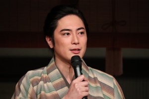 NHK大河ドラマ『麒麟がくる』スタジオ取材会に登場した間宮祥太朗