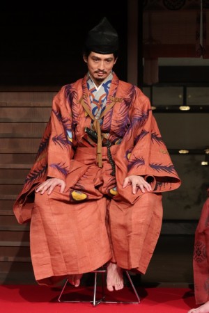 NHK大河ドラマ『麒麟がくる』スタジオ取材会に登場した安藤政信