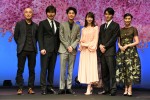 映画『弥生、三月‐君を愛した30年‐』完成披露試写会にて