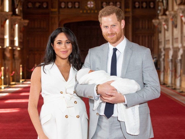 Prince Harry、Meghan Markle、Archie、May 8，2019、xnaphotostwo031288